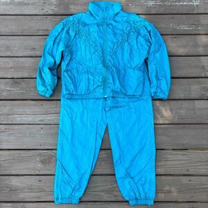 Vintage Kiks 2 Piece Windbreaker Track Suit